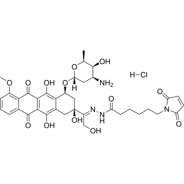 Aldoxorubicin hydrochloride (INNO-206 hydrochloride; DOXO-EMCH hydrochloride) 1361563-03-2